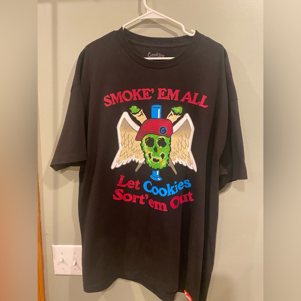 Cookies “Smoke Em All” Tee “Black” XXL
